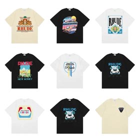 RHUDE Fashion T-shirts Shirts-1241  